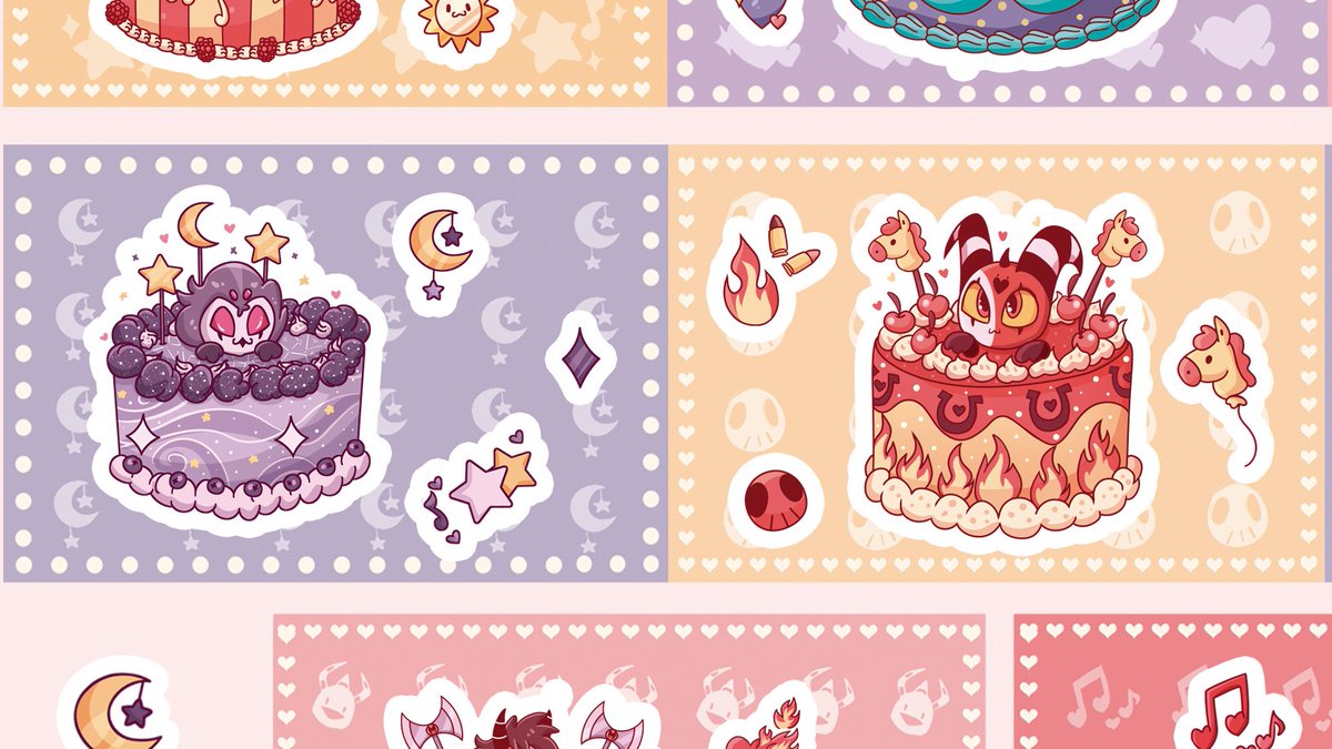 MoliBells's tweet image. I got to make some cute little pastries to decorate your birthday dates! 🎂✨Go check it out! The calendar is filled with love and beautiful work from everyone 💜💜💜