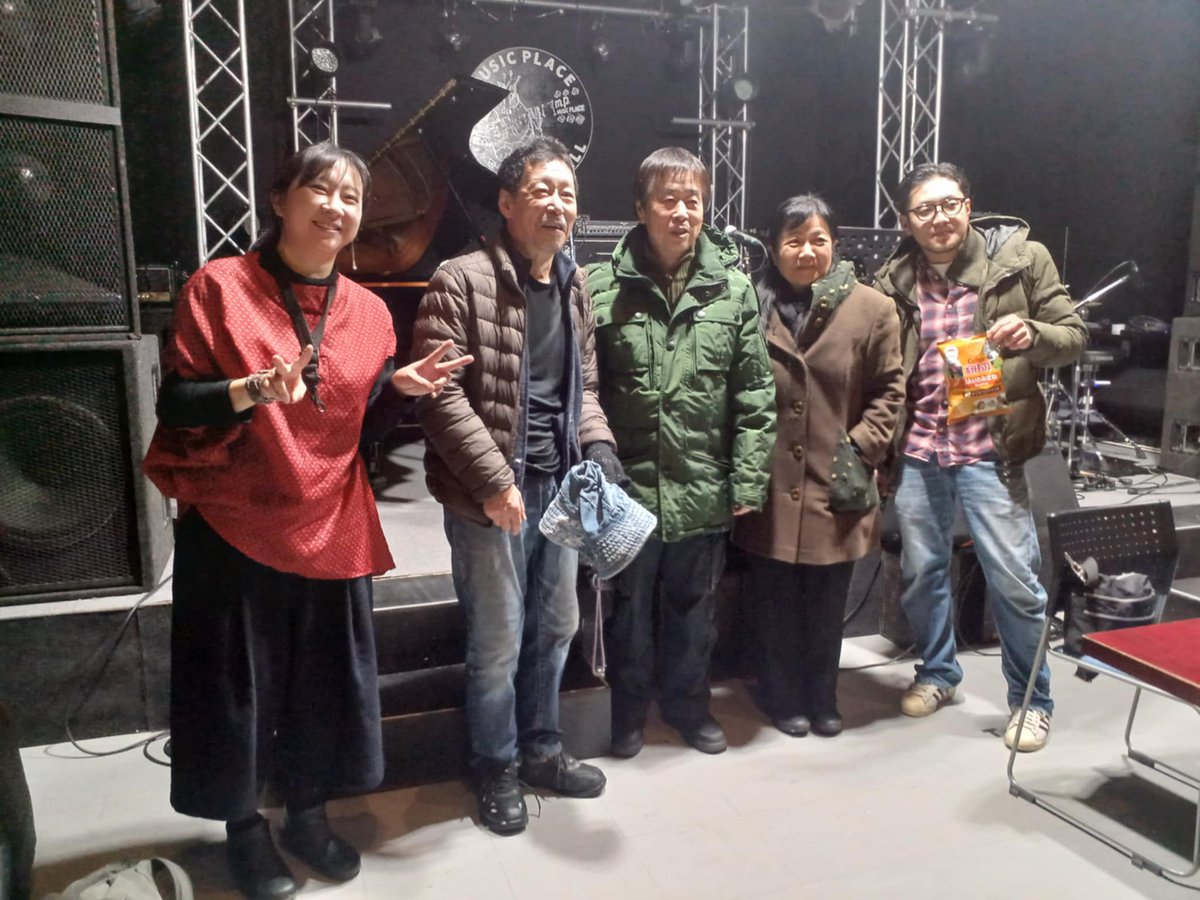 昨夜岩見沢MPホールにて！雪の中たくさんのご来場ありがとうご