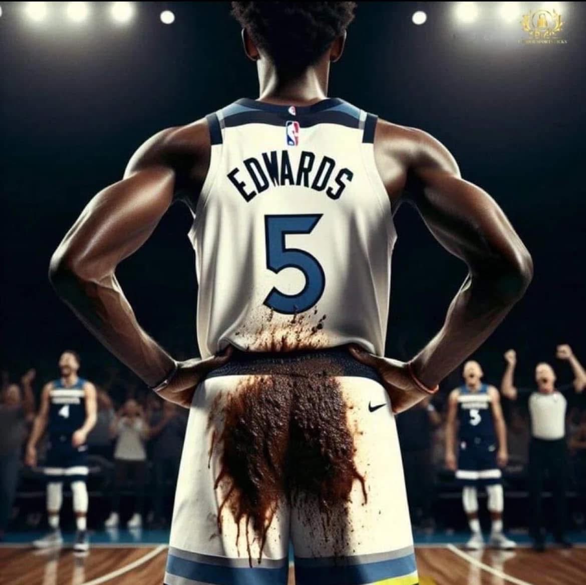 ConTheDonPicks's tweet image. Anthony Edwards when I put my hard earned money on him 😭