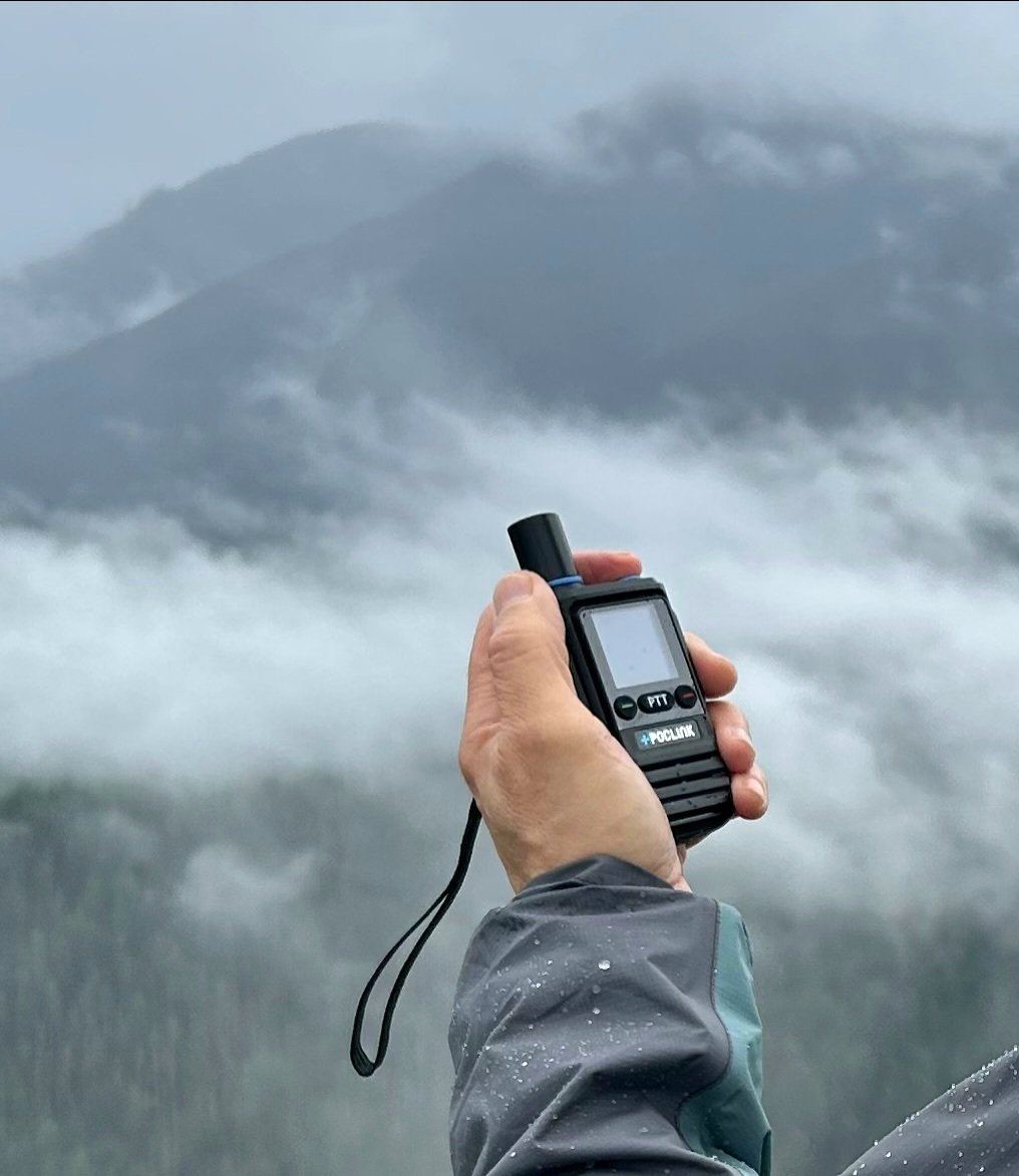 lesview's tweet image. Communication in the wilderness. #poclink