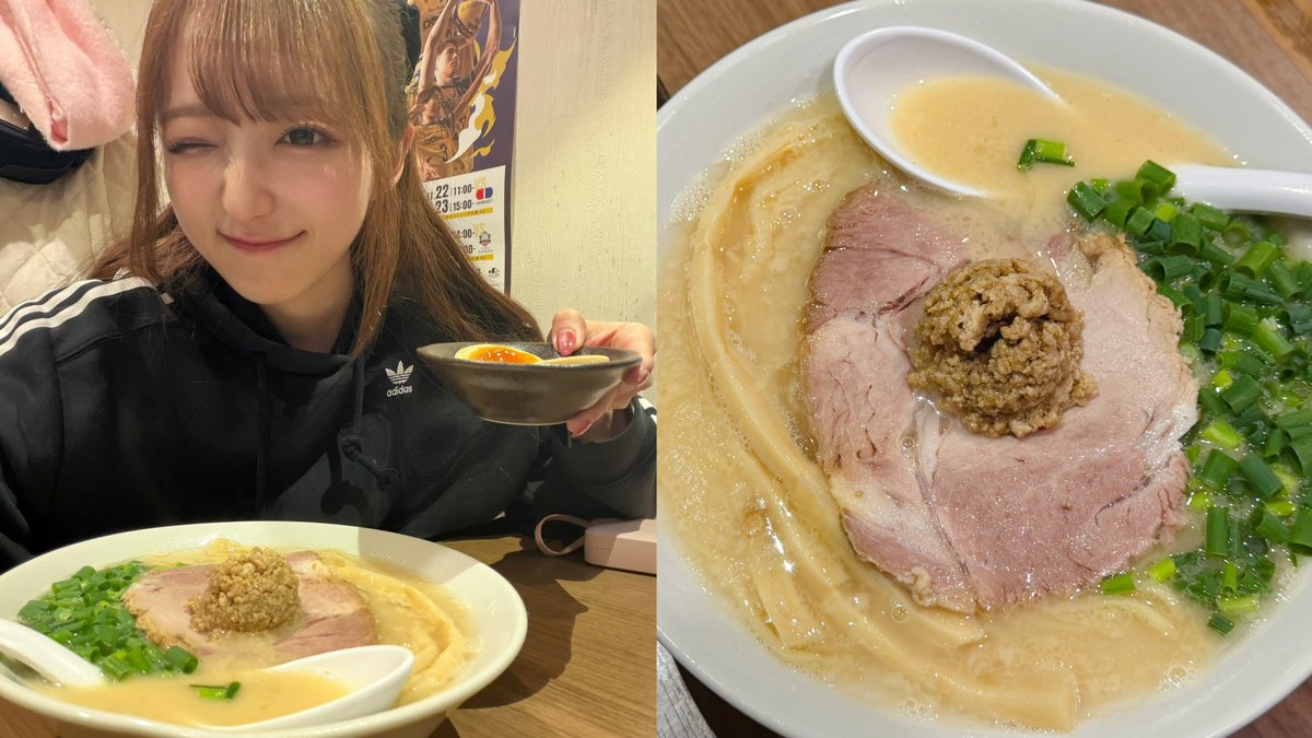 ra_mena27's tweet photo. 🍜#ラフラフツアー北海道 ラーメン🍜

📍雨は、やさしく
📍菜々兵衛
📍山岡家

#日々のラーメン日記 #ラフラフ https://t.co/o3CcayTe1V