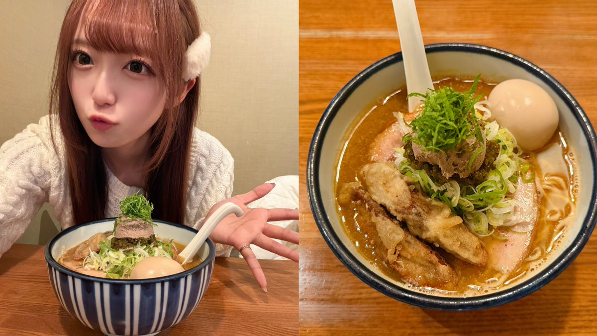ra_mena27's tweet photo. 🍜#ラフラフツアー北海道 ラーメン🍜

📍雨は、やさしく
📍菜々兵衛
📍山岡家

#日々のラーメン日記 #ラフラフ https://t.co/o3CcayTe1V
