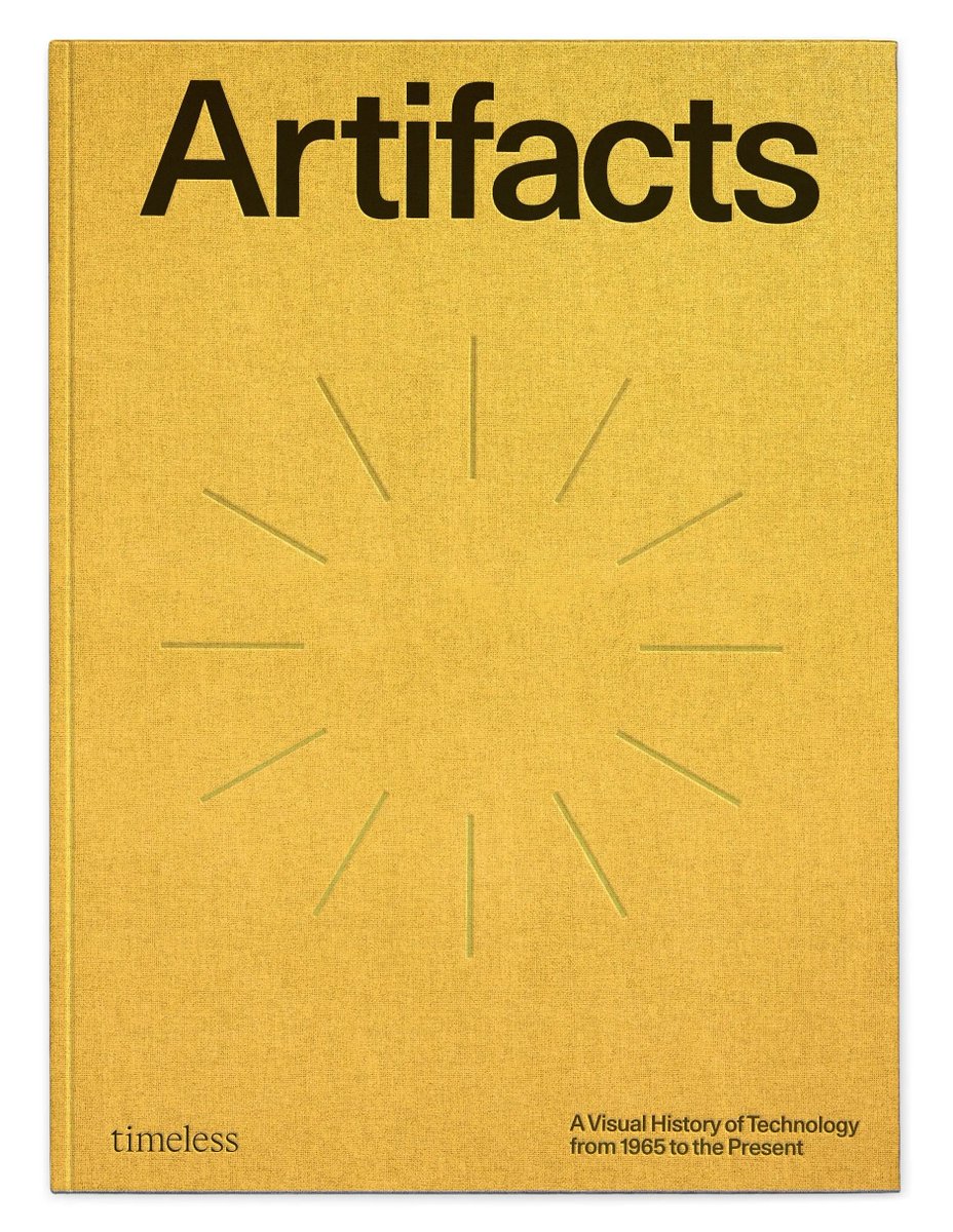 GauravAhujaK's tweet image. We are releasing a book today.

Artifacts: A visual history of technology from 1965 to the Present.

59 years. 296 breakthrough moments. 403 images.
A clean chronology of the innovations that built the modern world.

From microprocessors to mobile to AI.

Technology is the…