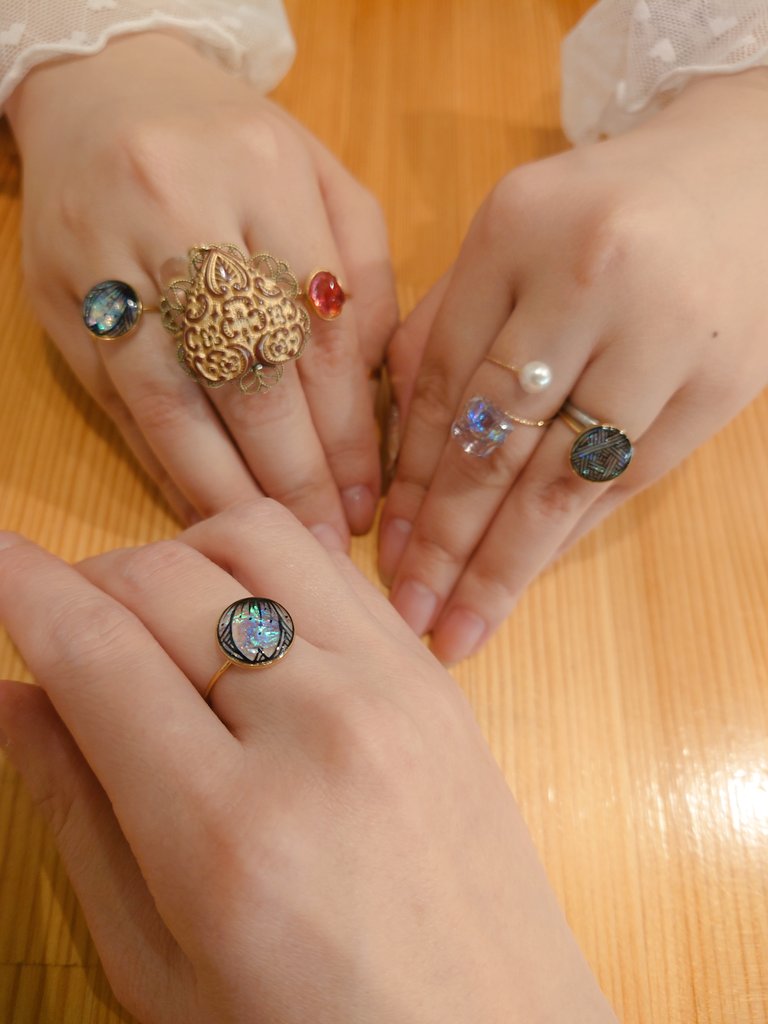 いつな⭐︎様お取引中⭐2906⭐❣️大人可愛い華やかアクセ❣️オリジナル✴インド んふふふふっ🤭💍✨️