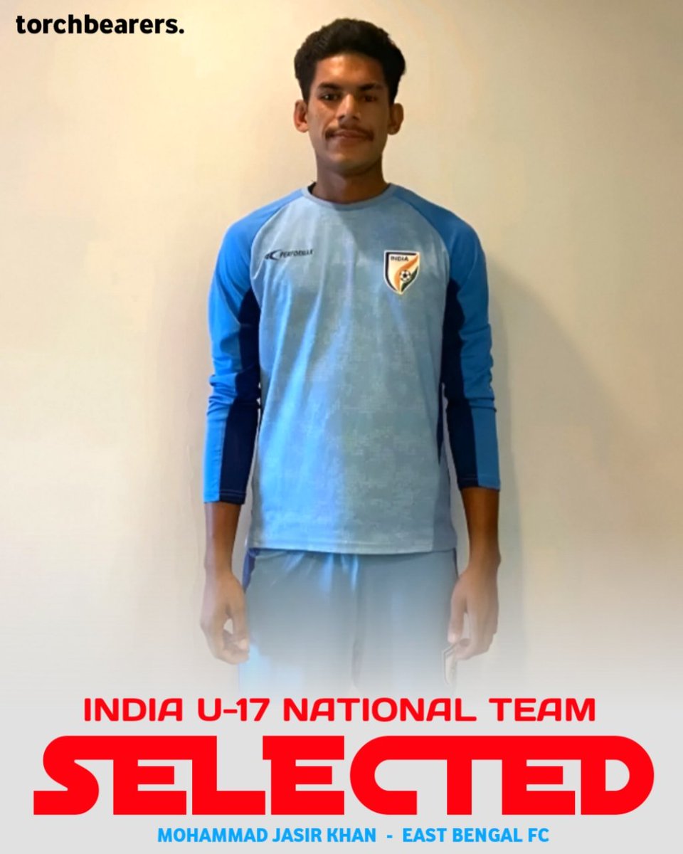 torch__bearers's tweet image. East Bengal Forward Mohammad Jasir Khan has been selected in the final squad of the India U-17 National Team for U-17 Asian Cup Qualifiers starting in Ahmedabad from November 22nd.

Congratulations, Jasir ❤️💛 

#JoyEastBengal #TorchBearers