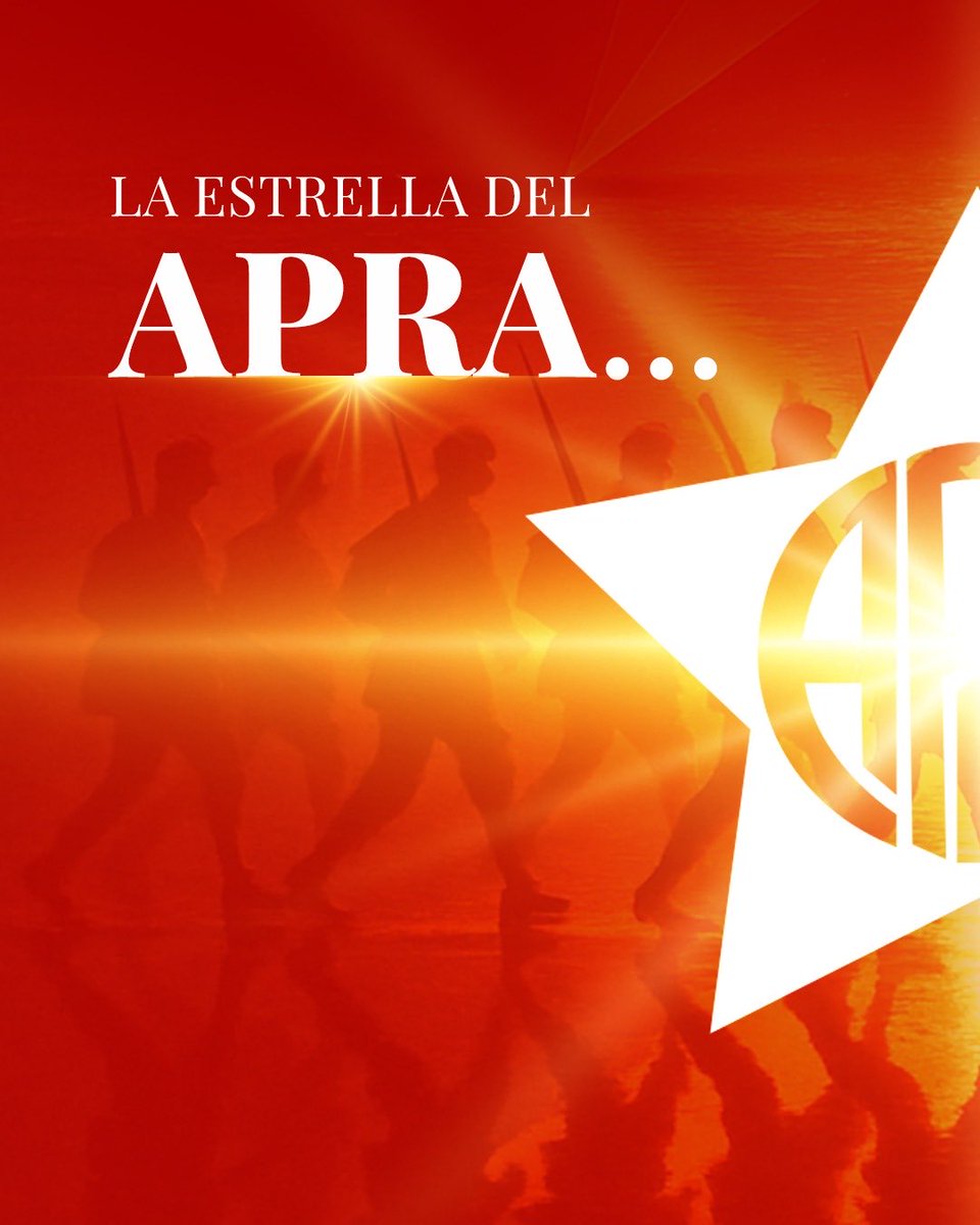SriApra's tweet image. Nuestra estrella no solo ilumina el presente, sino el futuro de los que aún creen en la justicia social de pan con libertad.
En cada estudiante, en cada obrero, en cada aprista de corazón, vive esa llama. #PartidoAprista #DespertarAndino #APRA #PAP