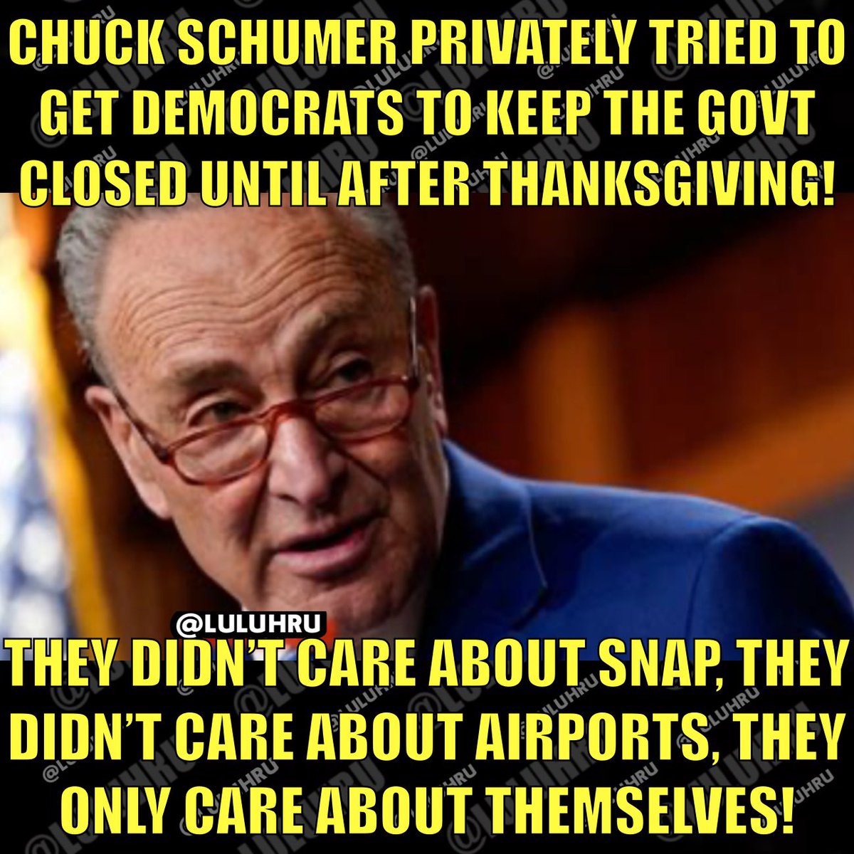 luluHru's tweet image. Democrats don’t care about Americans!