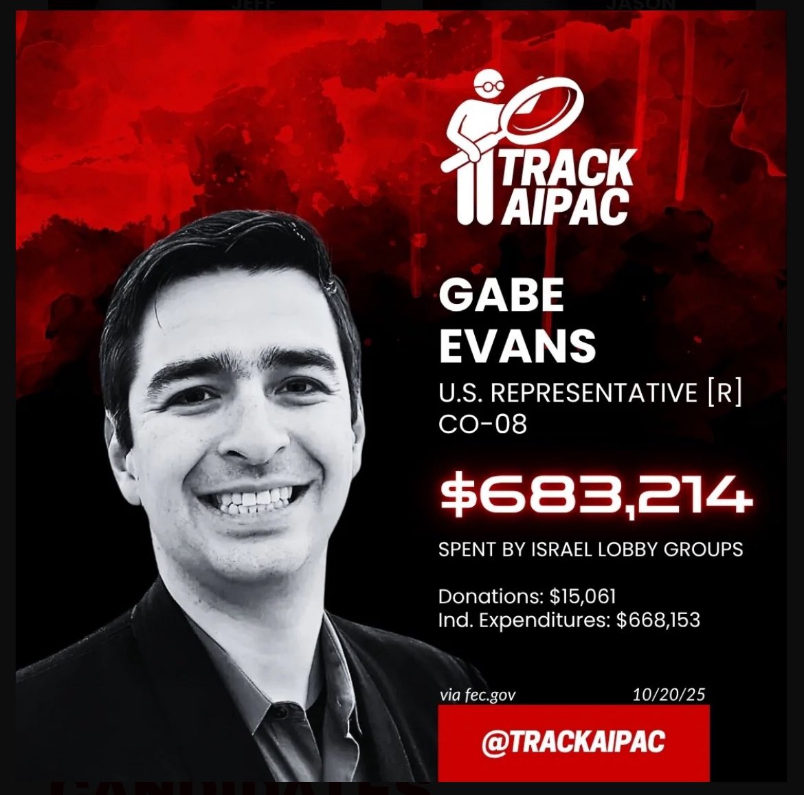 RevMasonRey's tweet photo. @repgabeevans @HouseGOP Wow that’s a lot of money. https://t.co/uhgXrbef5P