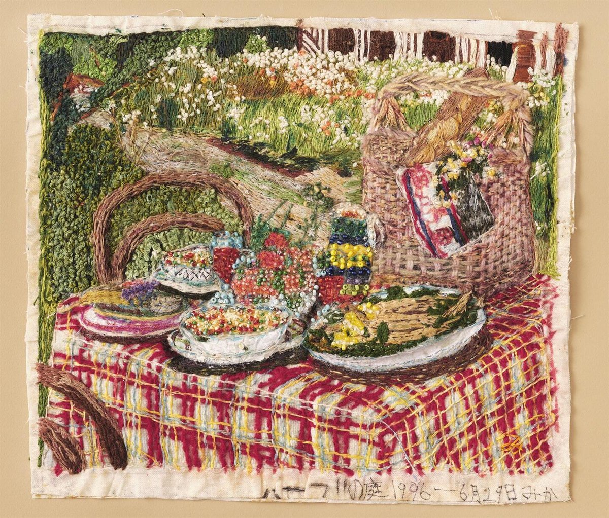 本日開幕／ 「上野アーティストプロジェクト2025 刺繍―針がすくいだす