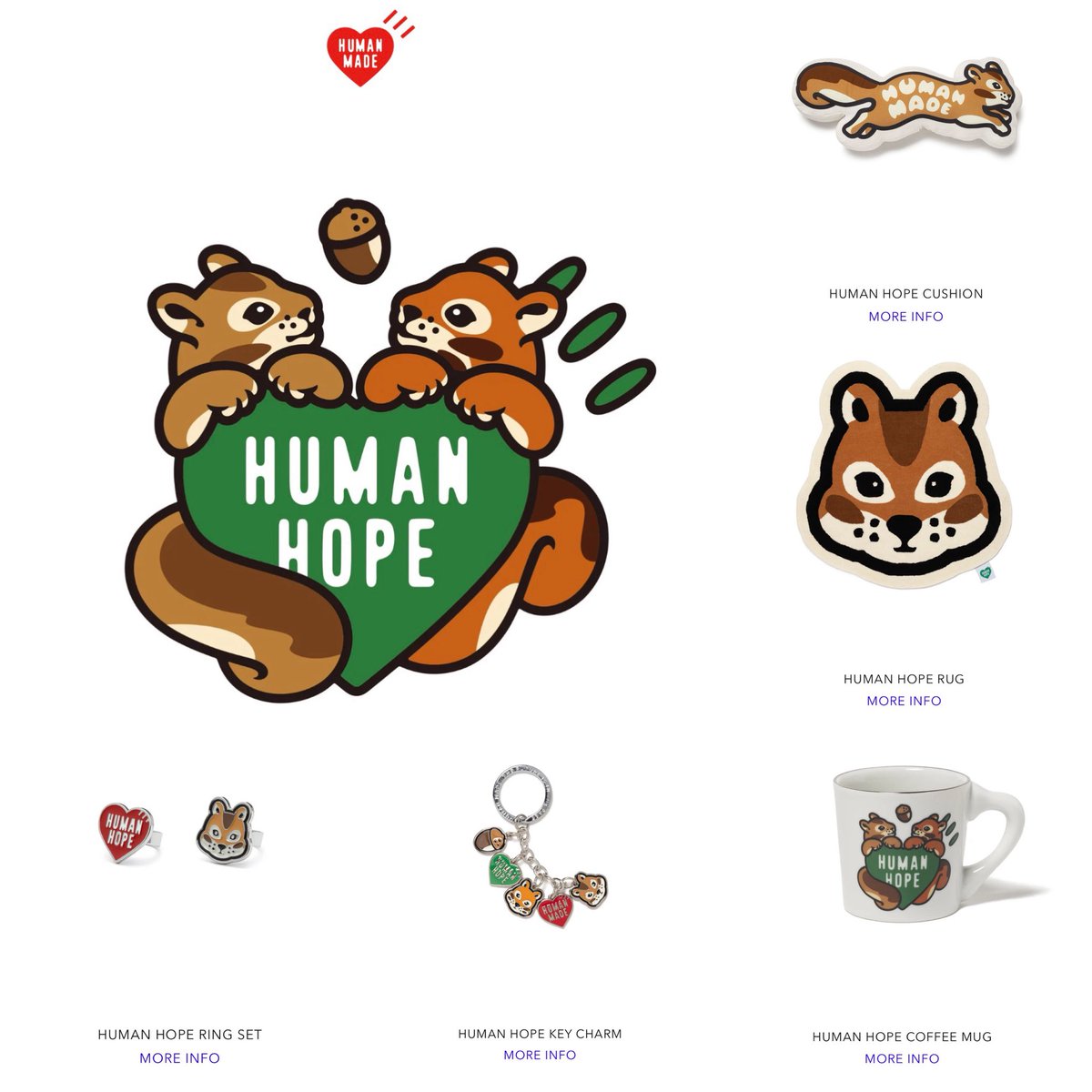 HUMAN HOPE CUSHION HUMAN HOPE – HUMAN MADE Inc.