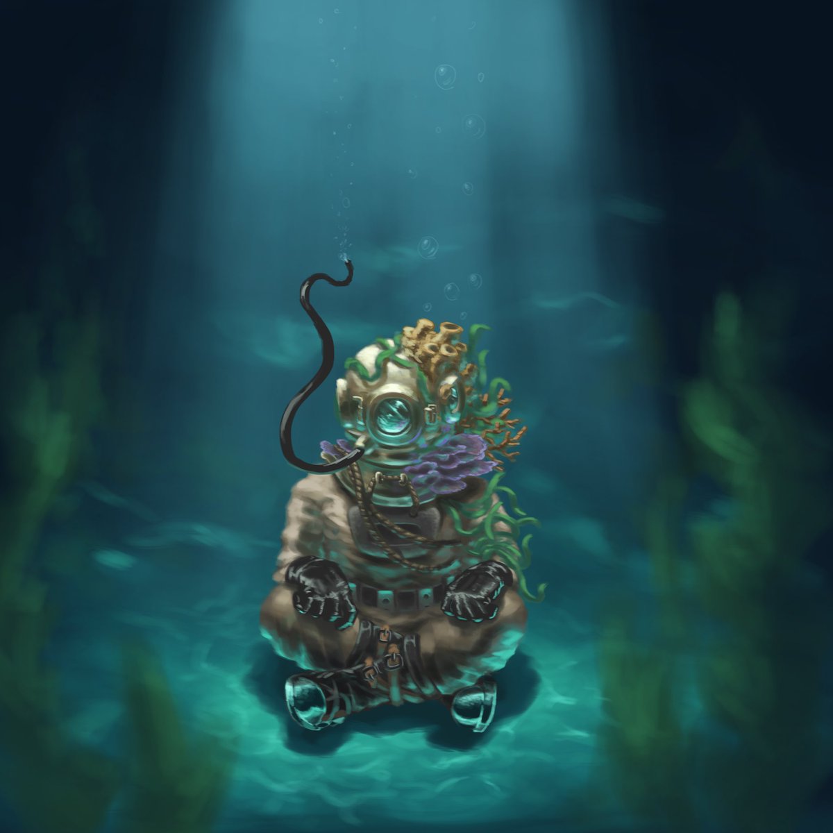 Hadal, a new thing. oc? second sona? idk, but i like it