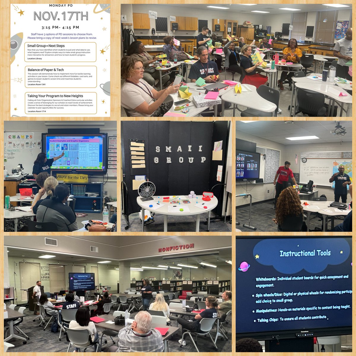 techpws's tweet image. Powerful PD sessions led by our own teachers! When educators teach educators, everyone grows. Great way to start our week!  #TeacherLed @CySpringsHS @CyFairISD
