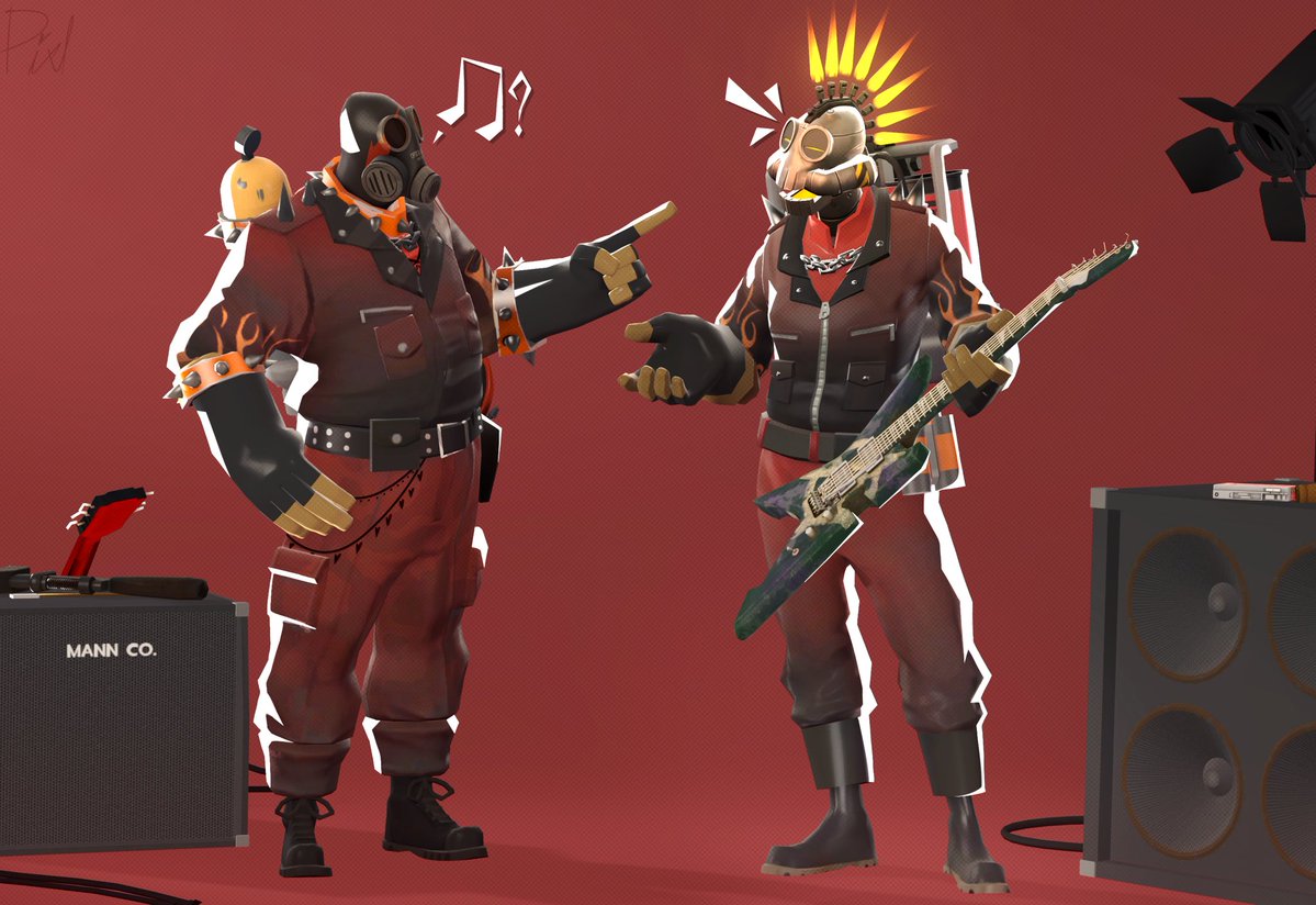 PixLouie's tweet image. Lil piece featuring @JolinDraw ‘s pyro, Spike! Huge fan of his design and I think he’d get along pretty well with my pyro lmao