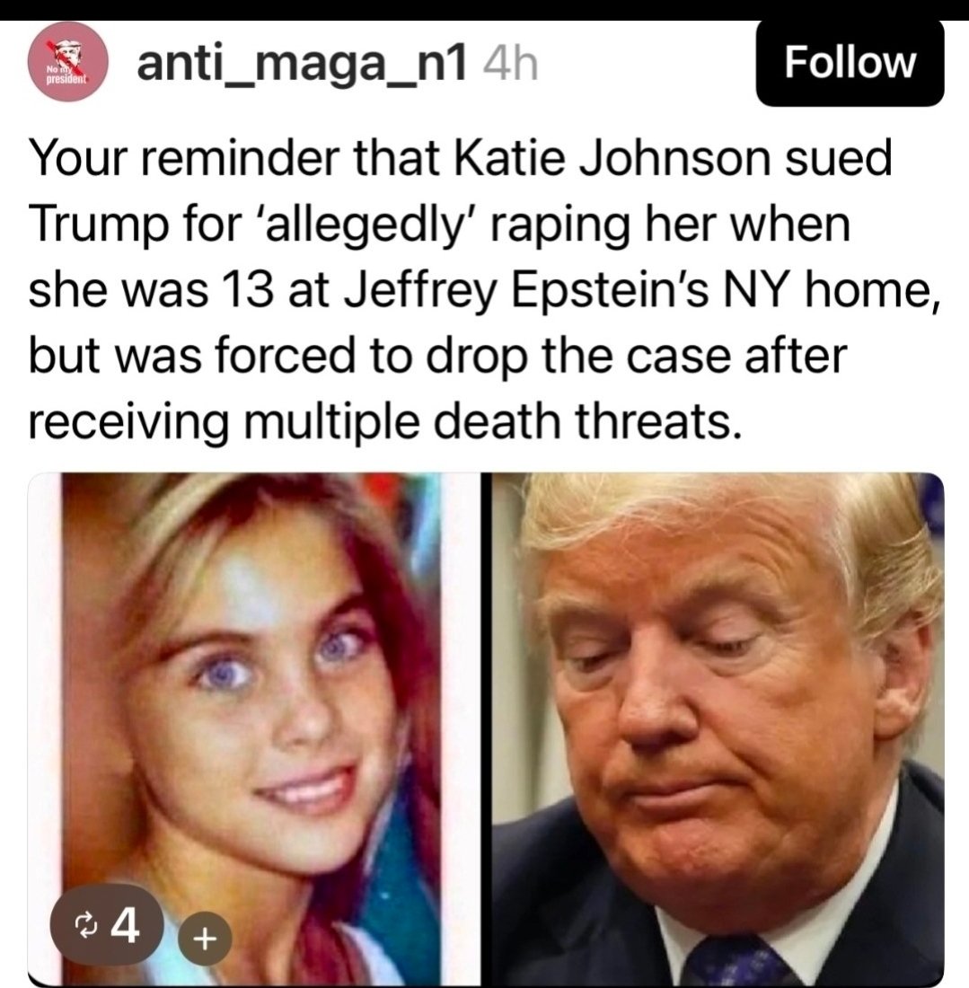 petunia_wild's tweet photo. @AC360 @Alyssafarah #ReleaseTheEpsteinFiles
Unredacted and the tapes too! #AC360 #Trump #Epstein Justice for Epstein survivors! https://t.co/bvfeoyQsE4