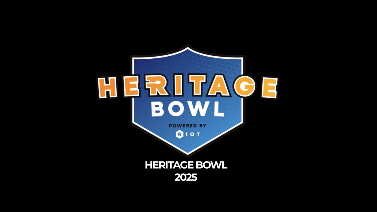 HeritageBowl's tweet image. We have a game! Let&apos;s meet the teams coming to the Heritage Bowl Powered by @RiotPlatforms right here: youtu.be/xL4QKpGnvdY #DecemberDestination