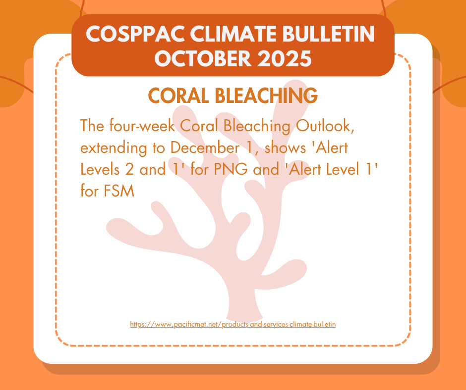SprepChannel's tweet photo. The COSPPac Climate Bulletin is available now.
Download the full bulletin at this link: https://t.co/FD4TZ4Mb3c
#ResilientPacific #COSPPac https://t.co/SxzSiJQH7o