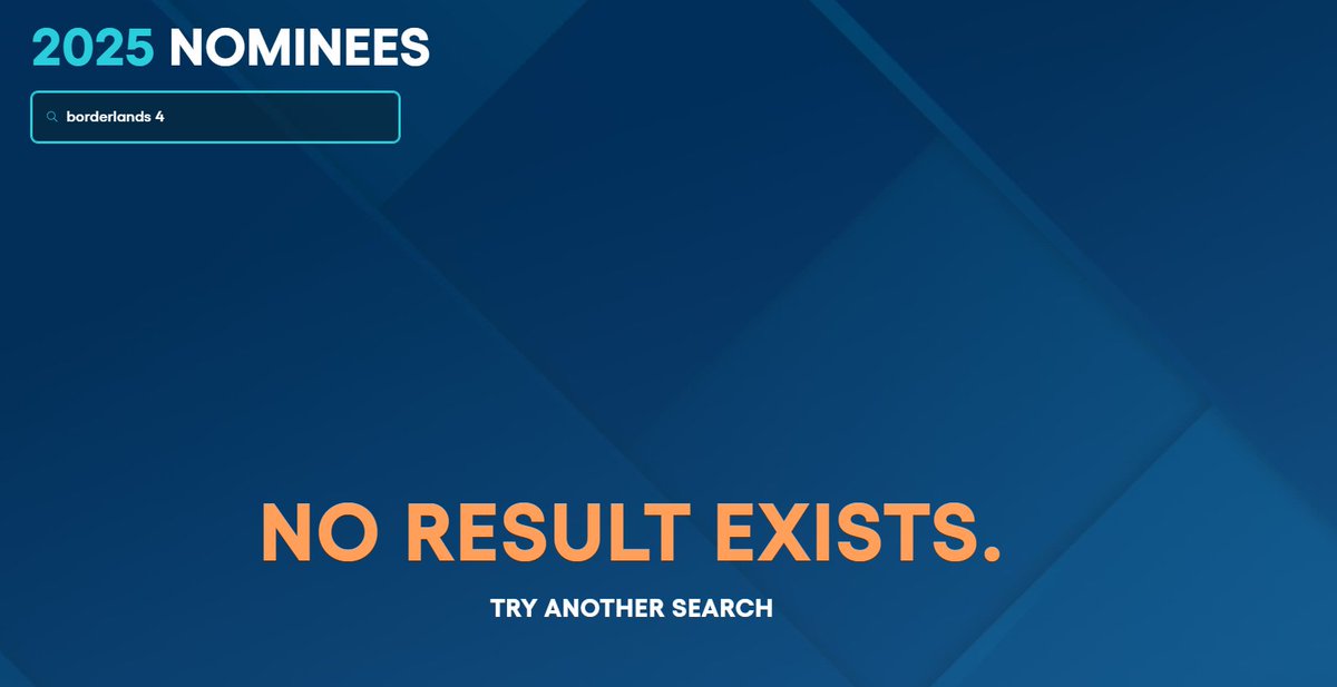 In an alternate universe, Borderlands 4 could have been there... #thegameawards