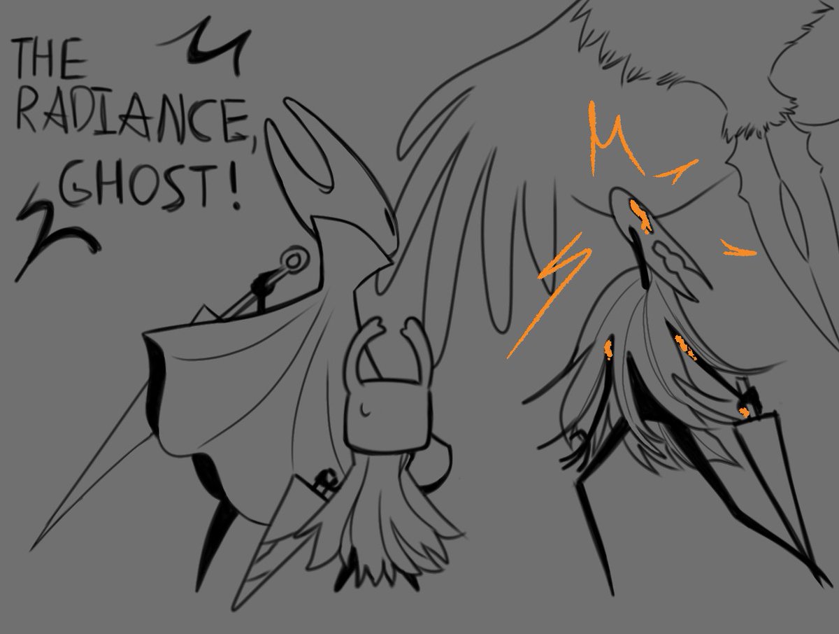 FMalachite's tweet photo. Ghost can and will slay fabulously 💅
#hollowknight #purevessel #hornet #theradience https://t.co/dEvLE6jy5N