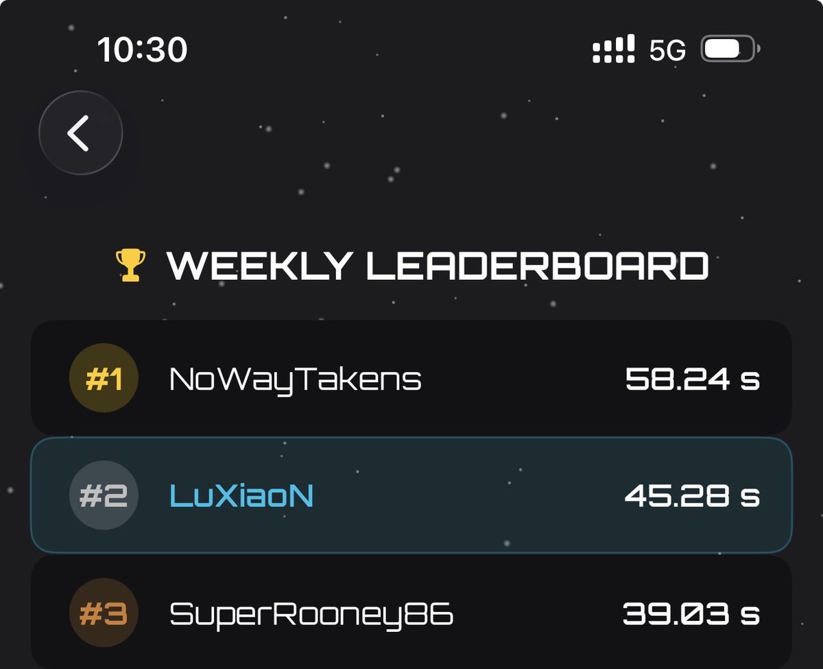 mrcloudxiao's tweet image. Wow, survived 58s! You are really a super man Mr/Mrs NoWayTakens! I think it just hit a new record of Space Dodge👏😝

#iosgame #indiegame #spacegame