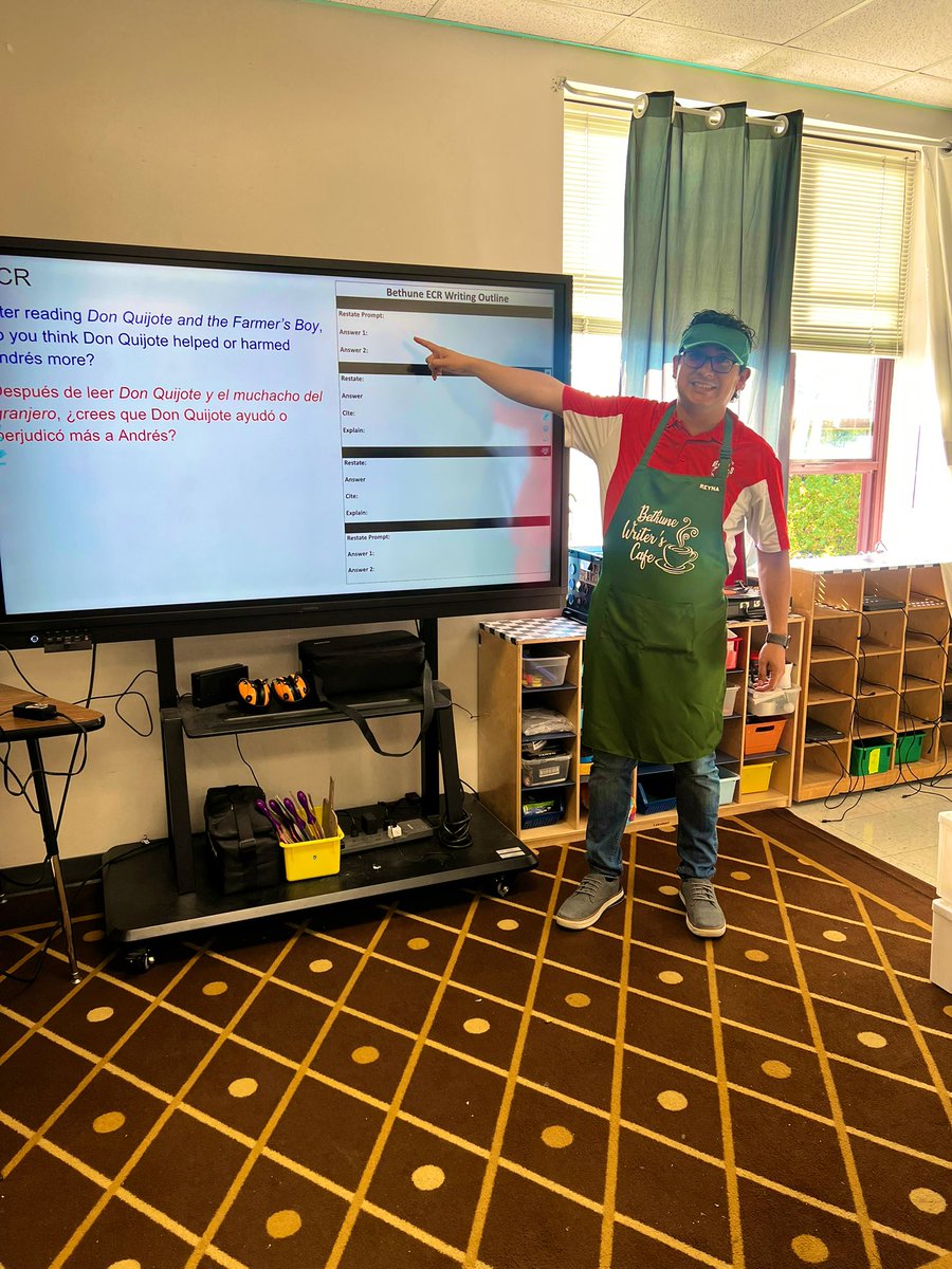 Welcome to the Bethune Writer’s Café, where our specialty is serving up high-quality ECRs. <a href="/BethuneBulls/">Bethune Elementary</a> <a href="/EDAmaya04/">Amaya</a> #Region4SayNoMore