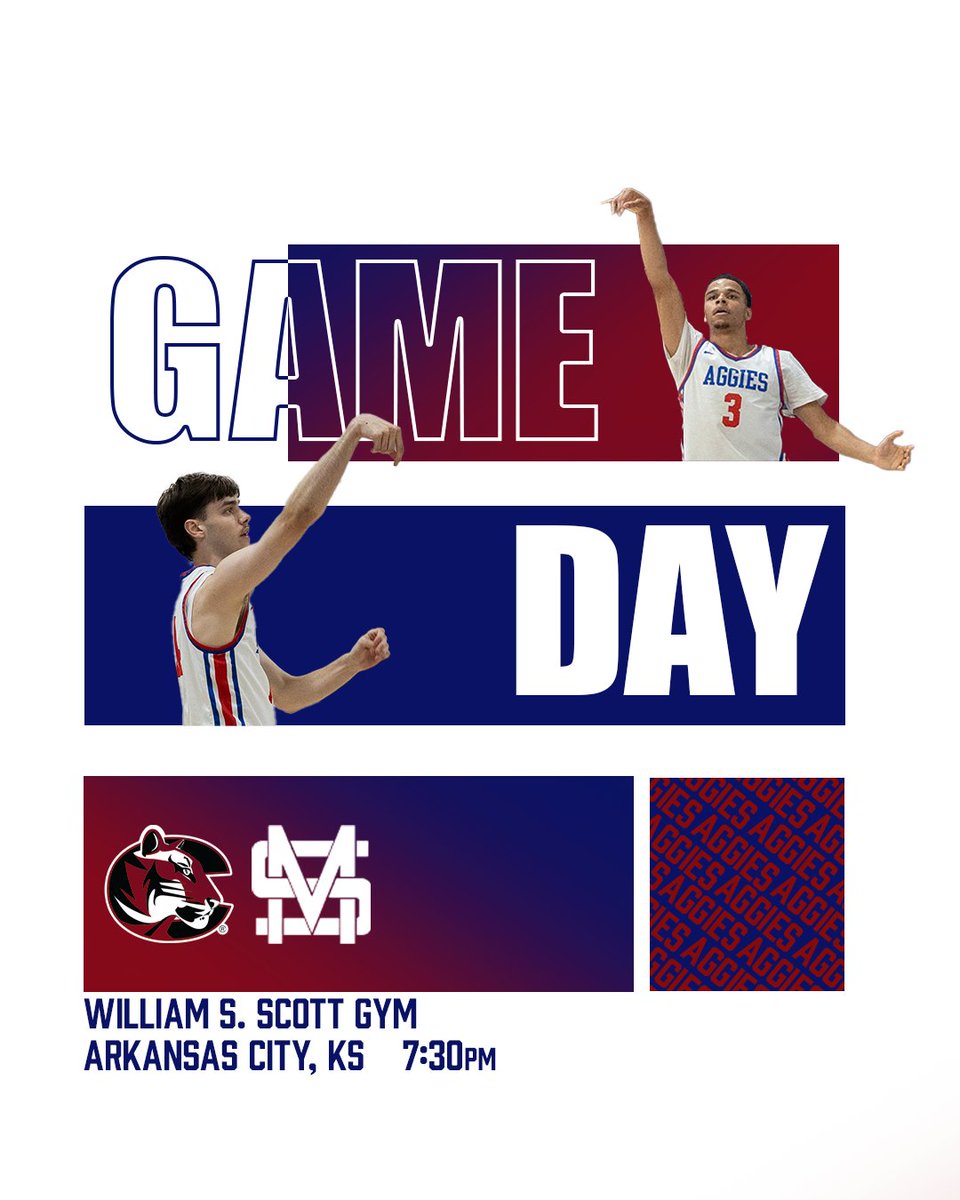 🏀GAMEDAY vs. #10 Cowley College!🏀
⏰: 7:30 P.M.
📹: cowleytigers.com/csn
📍: Arkansas City, Kansas