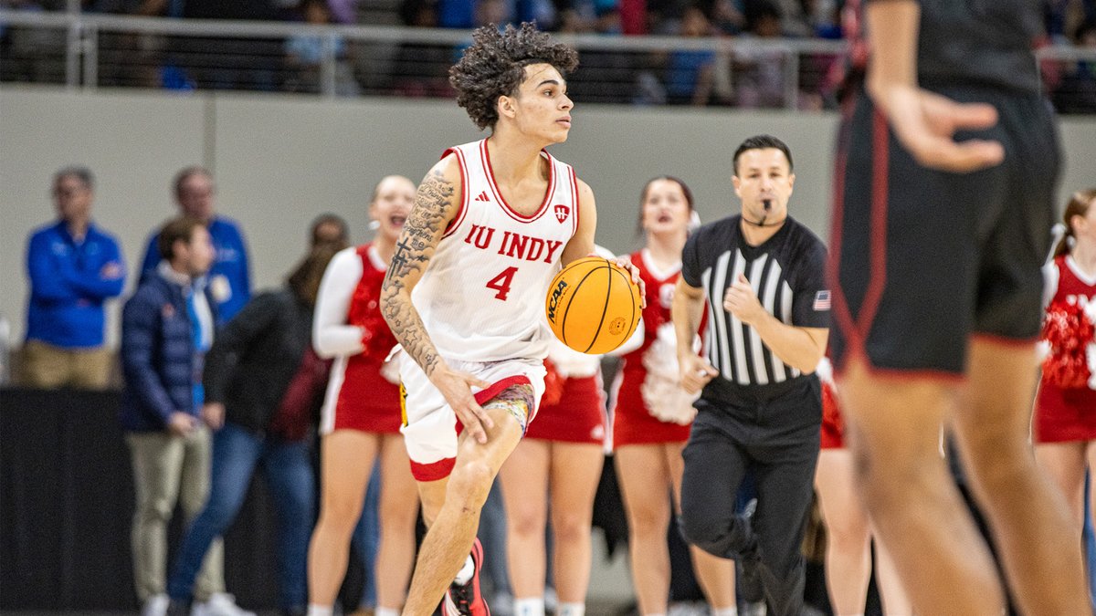 HorizonLeague's tweet image. Micah Davis (@_mdavisss) averaged 16.5 points, 2.0 rebounds and 2.0 assists per game while helping @iuindy_mbb to a 2-0 week with a road win at Eastern Michigan!

#HLMBB Notebook: 🏀horizonleague.org/news/2025/11/1…

#OurHorizon 🌇