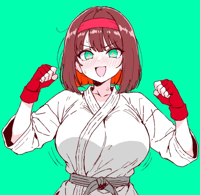性癖女JKOC 謎格闘部ちゃん