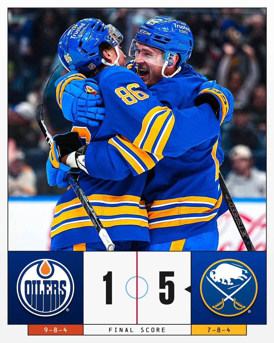 NHL's tweet photo. The @BuffaloSabres treated their fans to a W tonight! 🙌 https://t.co/Wa9eFDAhZA