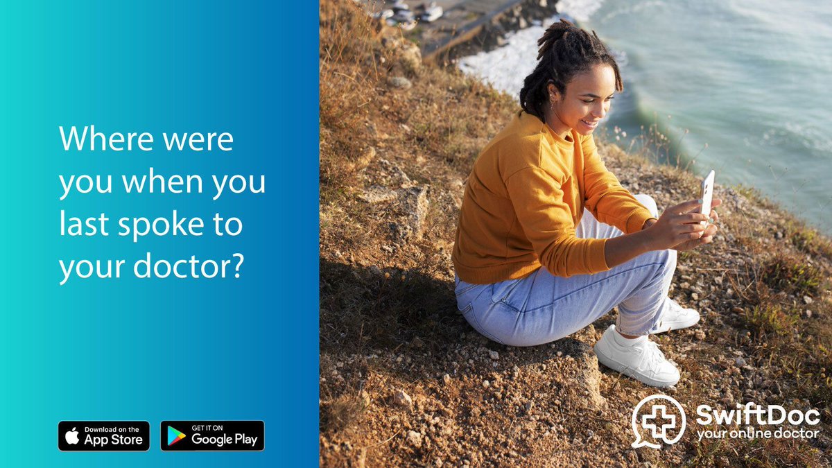 SwiftDoc_'s tweet image. Where were you when you last spoke to your doctor? 👨

If you're a SwiftDoc patient you could have been sitting on a clifftop, watching the waves at the beach, enjoying the birdsong in the forest or watching the sun set in the outback! 🌊 ☀️ 

#onlinedoc #onlinedoctor #telehealth