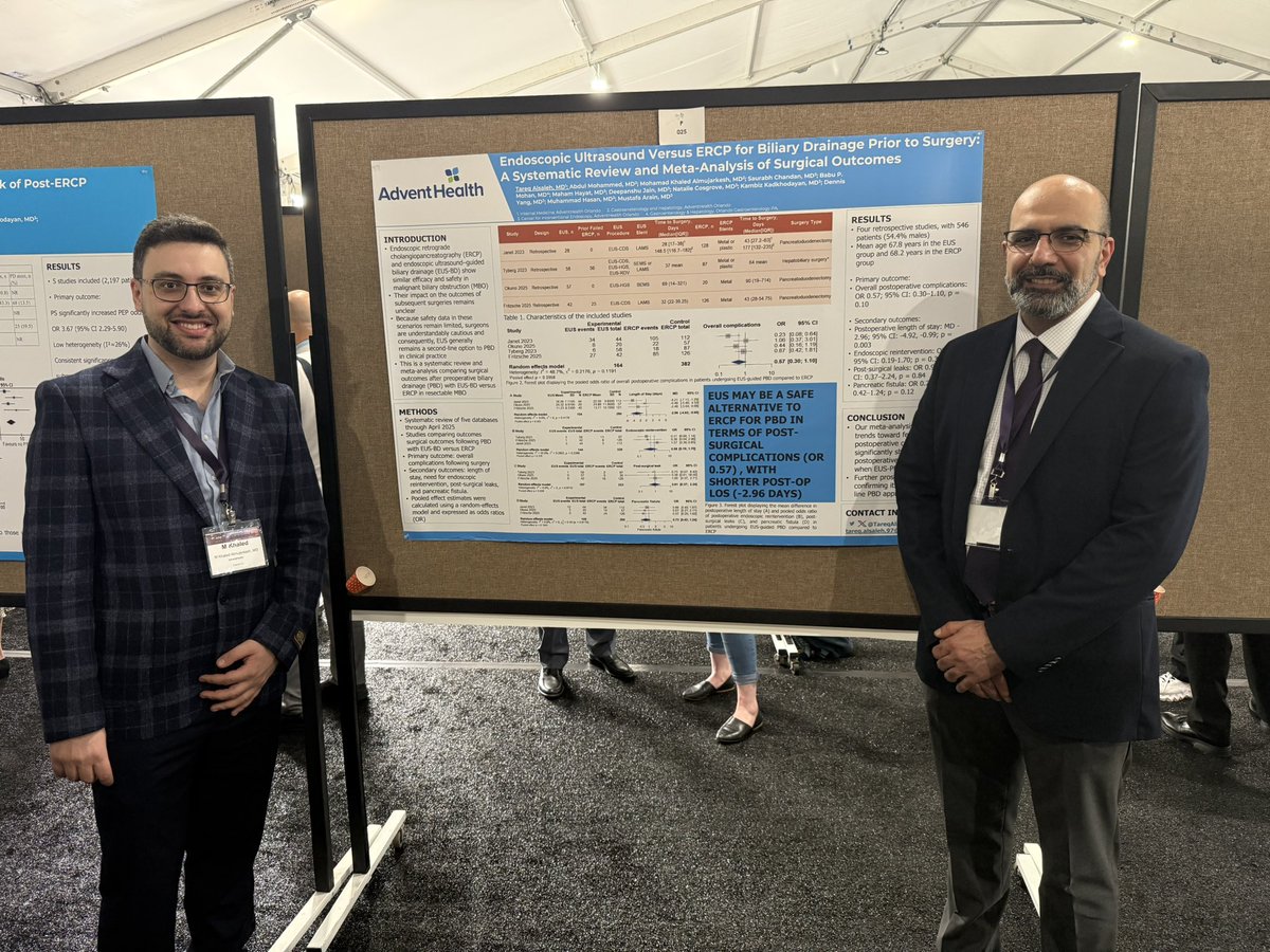 Honored to present our work at the APA. Always inspiring to be surrounded by researchers dedicated to advancing care for pancreatic disease. #APAConference #AdventHealth