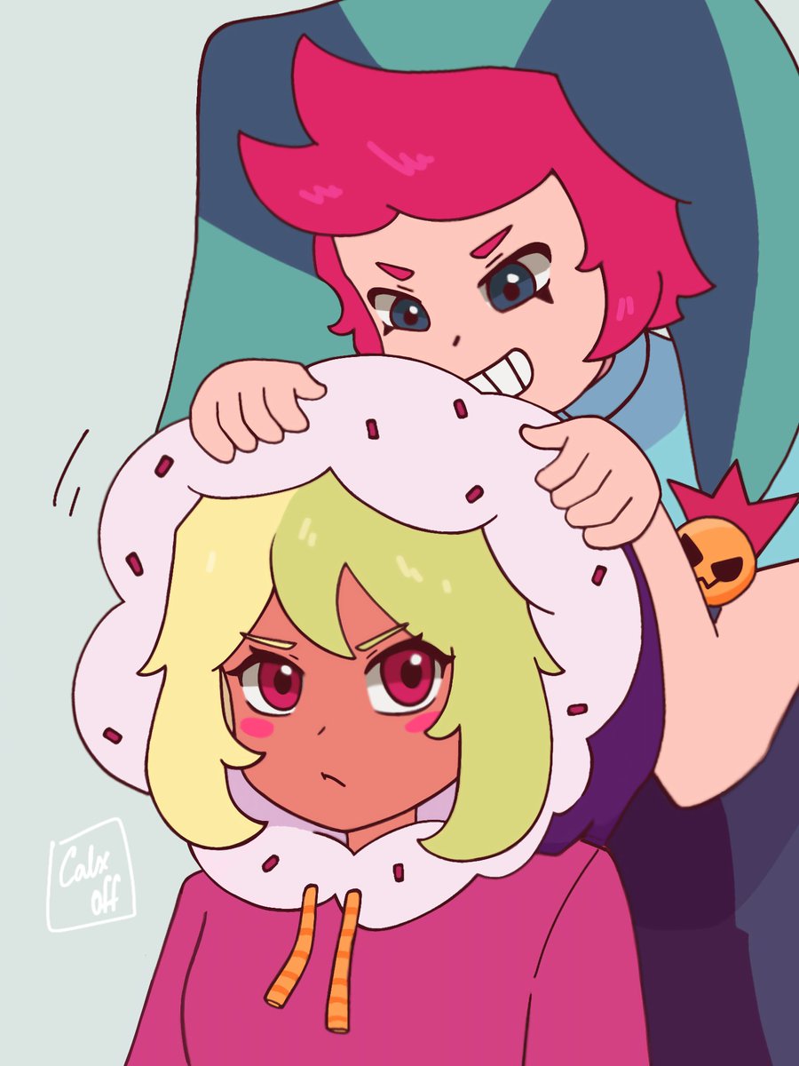 calxoff's tweet photo. Bocetito 💕 #Mandy #Chester #BrawlStars
No sé cómo no se me ocurrió antes =w= https://t.co/1QdJiczxsf