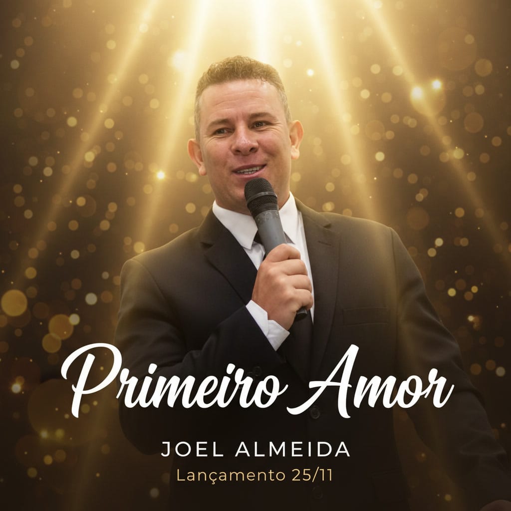alm1_joel's tweet photo. A música Primeiro Amor é a minha primeira canção autoral, e nasceu em um tempo de profunda reflexão e retorno ao chamado de Deus. Meu desejo é que, ao ouvir essa mensagem, muitos sejam tocados pelo Espírito Santo e se lembrem do lugar de onde caíram — e encontrem força https://t.co/60BHtDpICZ