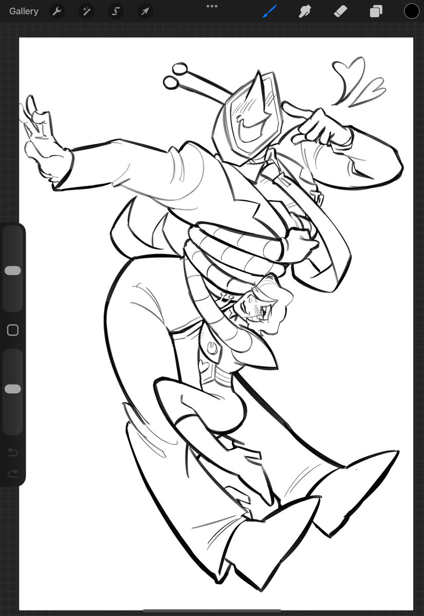 delicis_c's tweet image. Idk if i should finish this mettatenna art or not but im feeling lazy so