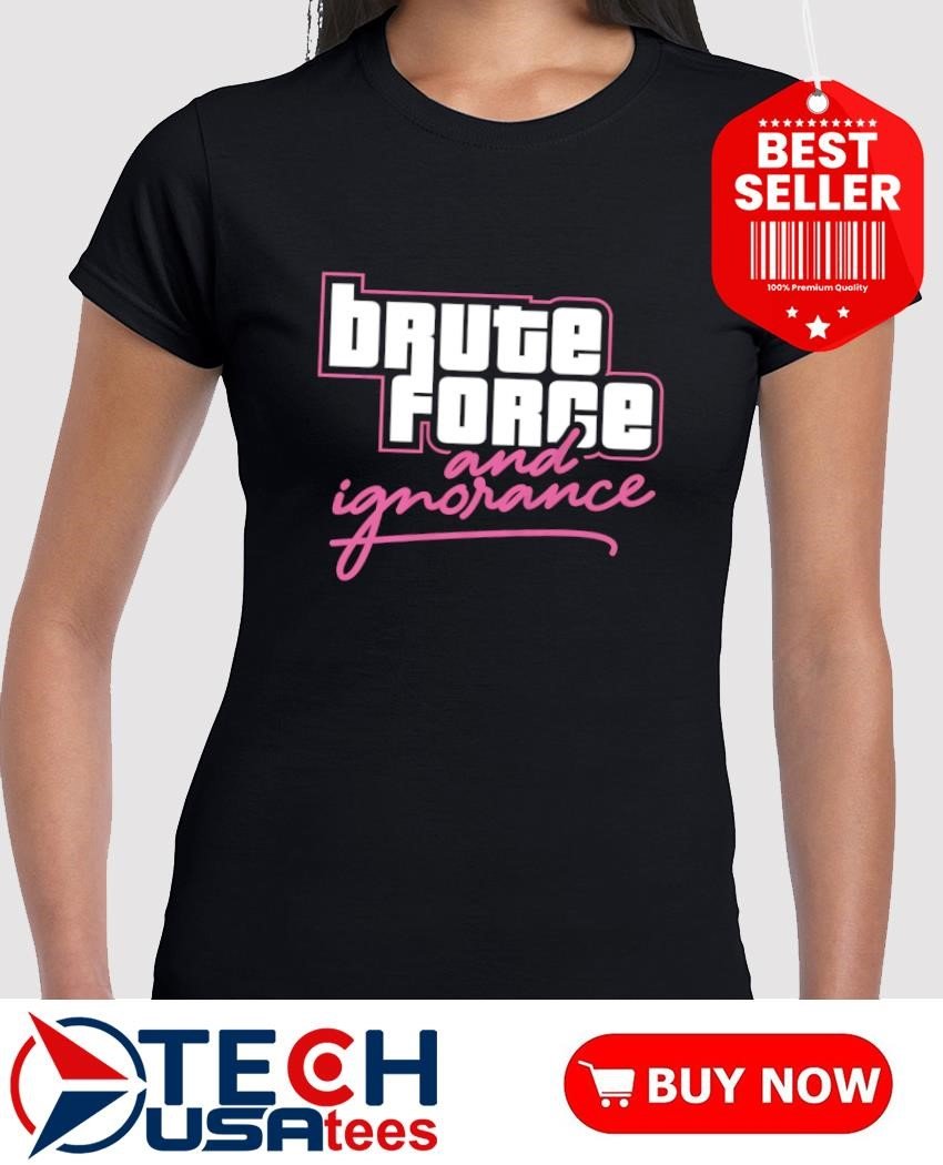 TechTeesUSA's tweet image. 💥 Brute Force and ignorance shirt
Only the fearless get this one—limited quantities disappearing by the minute.
Buy now: techteesusa.com/product/brute-…
#HeavyHitterStyle #TechTeesUSA #RawEnergy #StreetwearDrop #GoHard