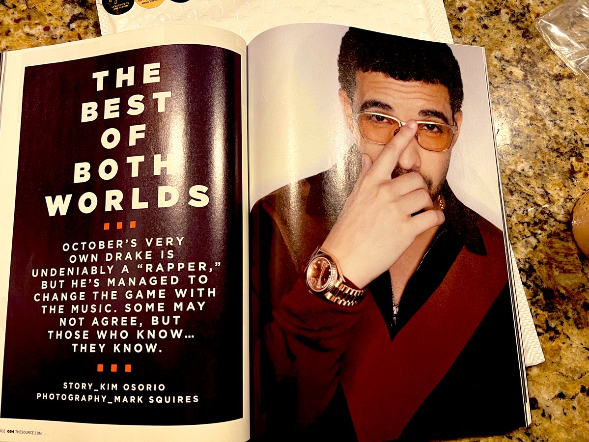 takecarevibez's tweet image. “THE ENCORE DRAKE”🔥🦉

Got my first Source cover in the mail today — November 2011, Power 30 issue.🥶

 ‘The Encore Drake,’ dropped the same week as Take Care, #1 on the first Digital 30.

“…BUT THOSE WHO KNOW..THEY KNOW” 

#Takecare #TheSource