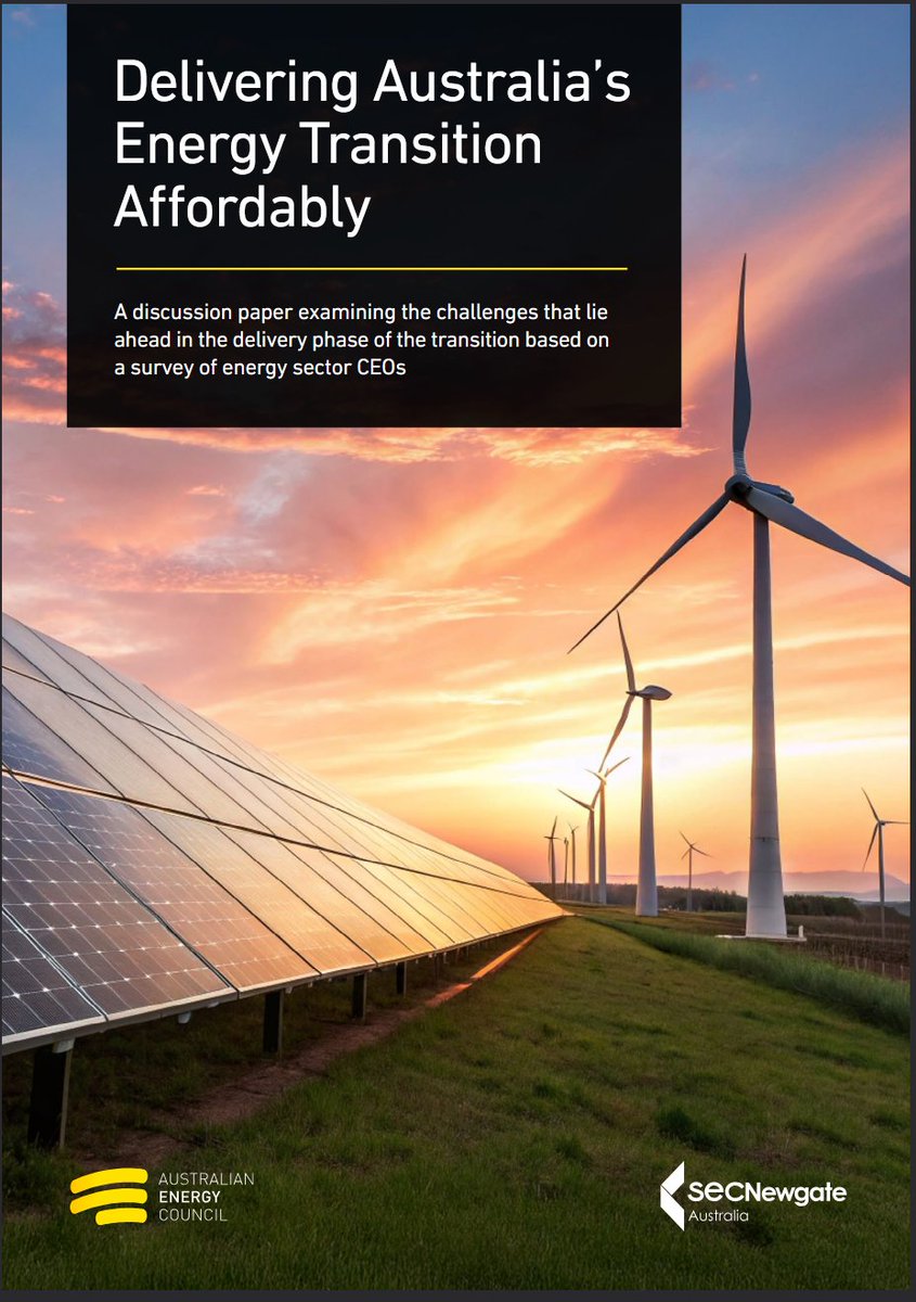 gerardgholland's tweet image. If you want to know why the opposition has dropped Net Zero and committed to affordable energy first, the latest report from the Australian Energy Council (essentially the peak body for all things energy) is essential reading.

Despite the fact that most of the commentary about…