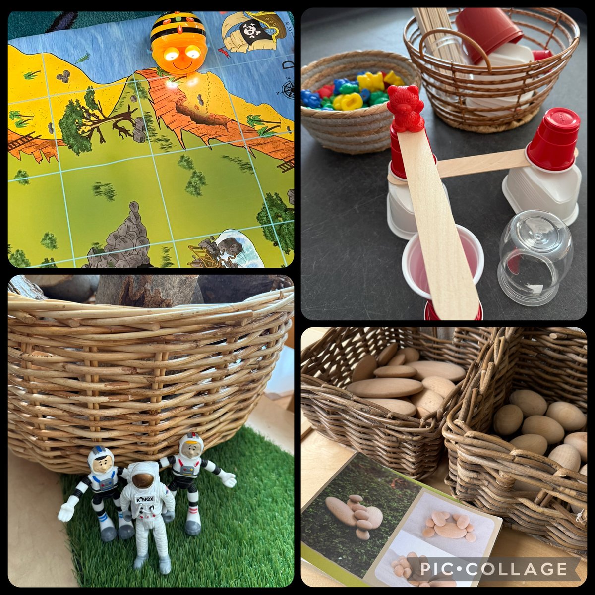 MsLisa4321's tweet image. Our learning centres are set! This week, the Kinders are diving into:

⭐️ Letter Bingo, Number Exploration, Paint Blending &amp;amp; Play-dough Numbers (Foundational Skills)

⭐️ Tool Exploration, BeeBot Coding, Bridge Building, Aquarium Curiosity &amp;amp; Puzzles (Hands-on Fun!)

#ocsbKinder