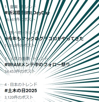 土木業界のわくわくハッシュタグ #土木の日2025 がトレンド４位まできました😆✨
タグで熱い思いがたくさん見られるはず✨
ぜひ覗いてみてくださいませ～☺️⛑️
#企業公式秋のフォロー祭り
#企業公式相互フォロー