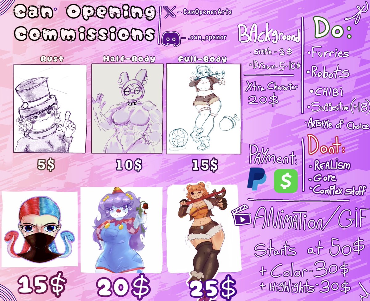 CanOpenerArts's tweet image. #Commission #commsopen #commissionsopen #commissionopen #furrycommission #commstwt