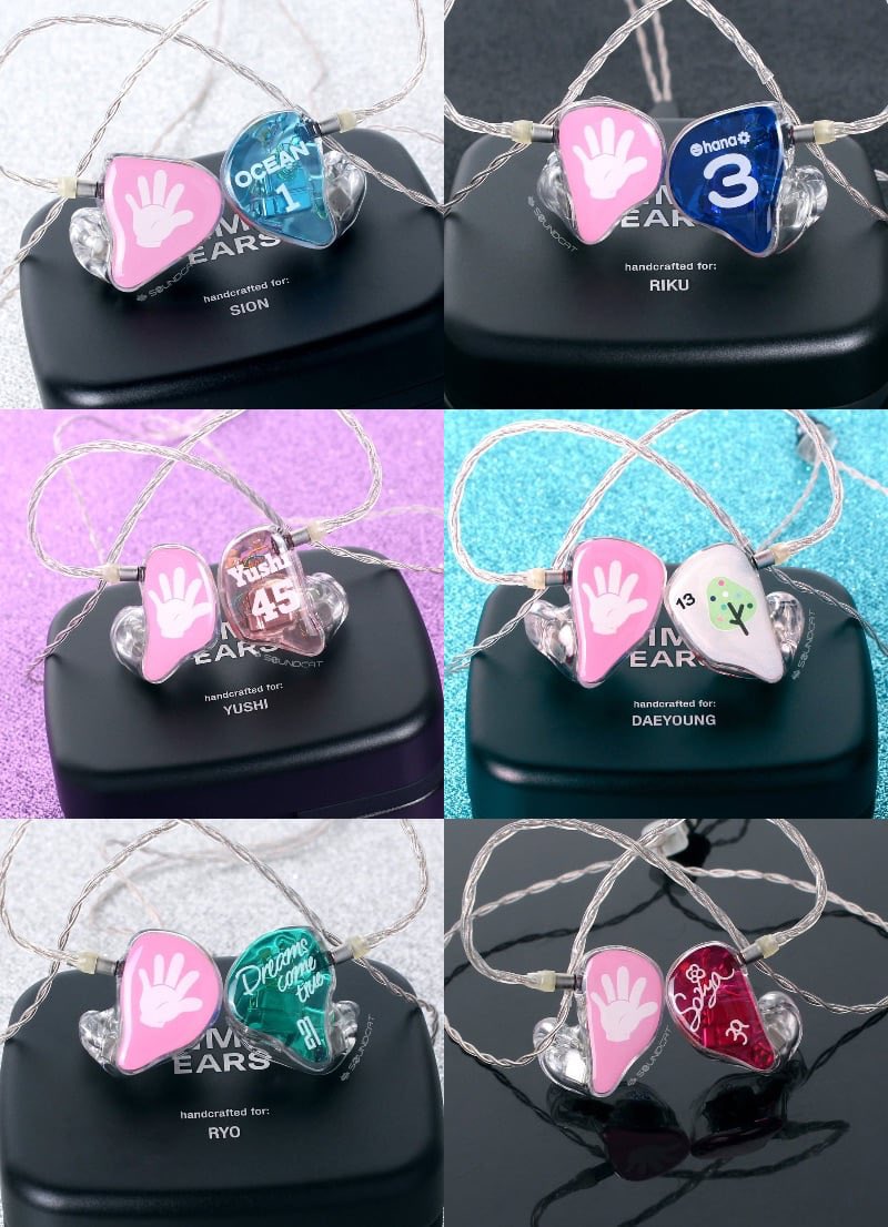 新旧イヤモニ見比べるの楽しい