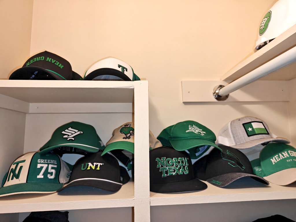 Hat collection so far, looking to add more! 🎩