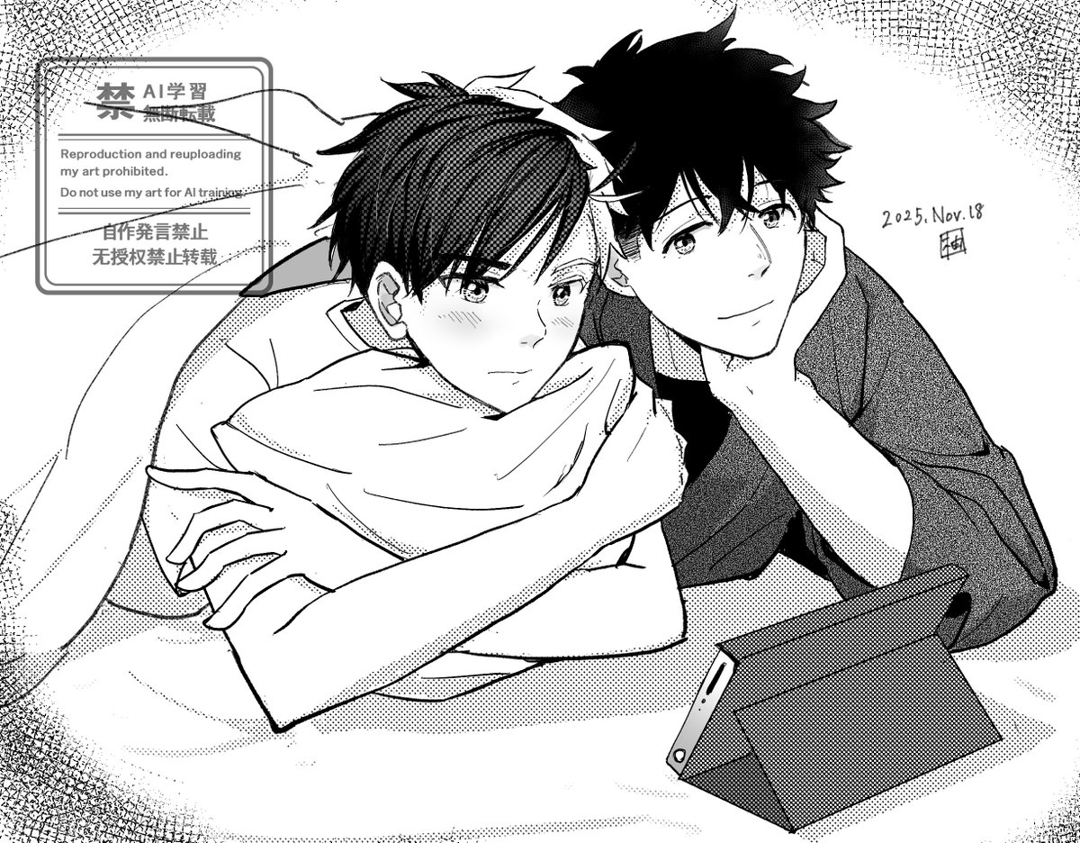 Yuzuha_PF's tweet image. 昨日🟦⛓️流しながら描いてたかめさくｲﾁｬｲﾁｬrkgk

かめさくちゃん達も🟦⛓️見てるのかもしれない笑
「今度コラボあるから勉強しなきゃ」っていうまじめな🌸に付き合う🐢ﾁｬﾝ的な