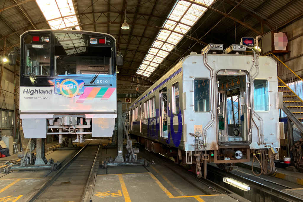 ★アルピコ交通★20100系クラファン返礼品　渕東なぎさ 陸送時ジャンボプレート ☆アルピコ交通☆20100系クラファン返礼品 渕東なぎさ 陸送時ジャンボ