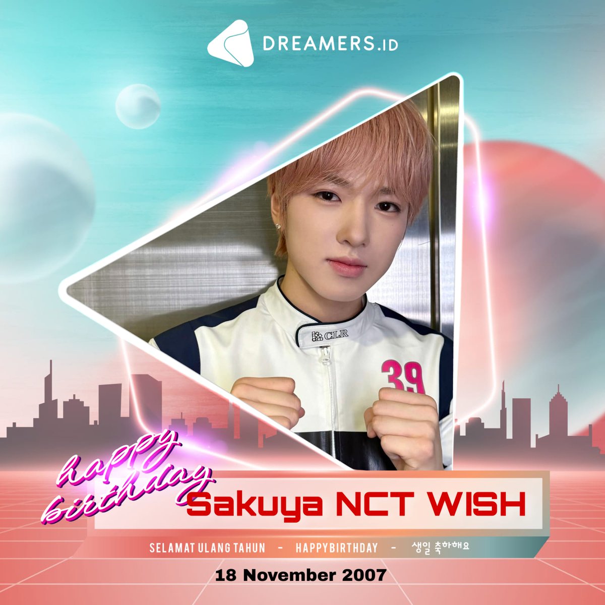 Happy Birthday Sakuya NCT WISH! 🎂🥳❤️ @NCTsmtown
