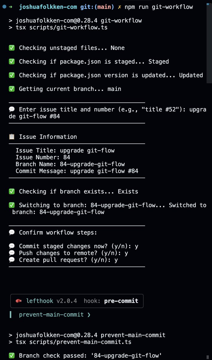 joshuafolkken's tweet image. #ゲーム制作 

コマンドにしろ UI にしろ、毎回の git 対応が面倒になったので、git 操作が簡単になるスクリプト v2.0 を作った。

#ゲーム開発 #GitHub