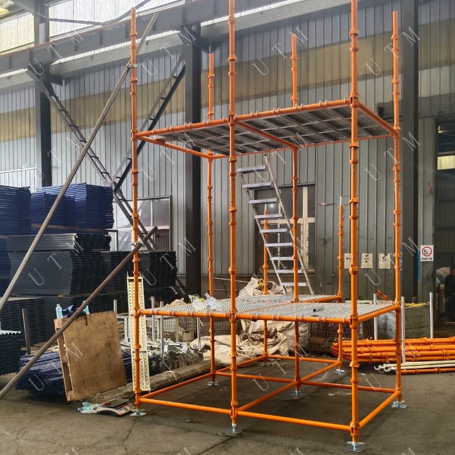 unitechscaff's tweet image. Its cup-and-pin design = one-person fast assembly. No fancy tools.
⚡️ Rock-solid at 50m+. Handles heavy loads, meets EN/ANSI standards.
Perfect for high-rises &amp;amp; bridges. Zero sway, total safety.
📩 DM us to cut your build time!
#Scaffolding #Construction #Engineering #Cuplock