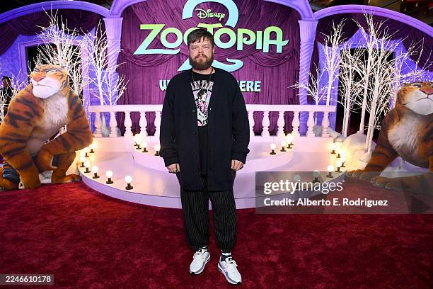 ddcastarchive's tweet image. Elden Henson attended the world premiere of Zootopia 2 in Los Angeles last week