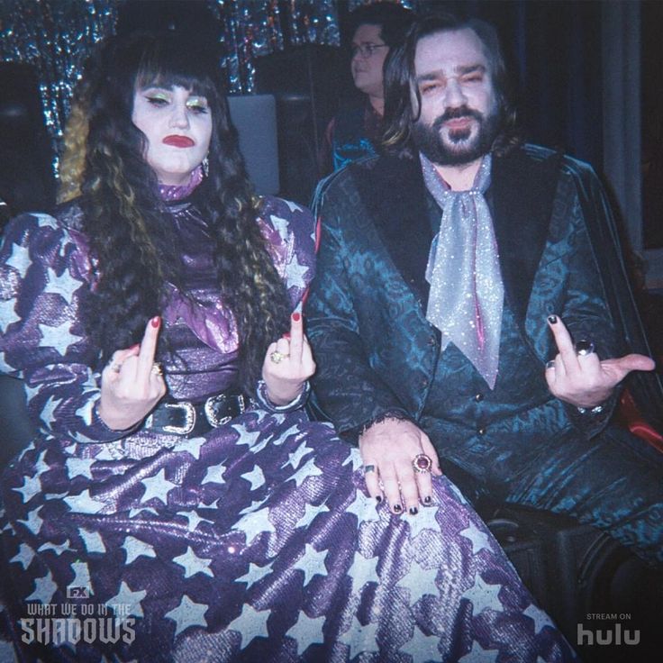 CarmenRoblesJ's tweet image. Fav vampire couple 🥹 #whatwedointheshadows