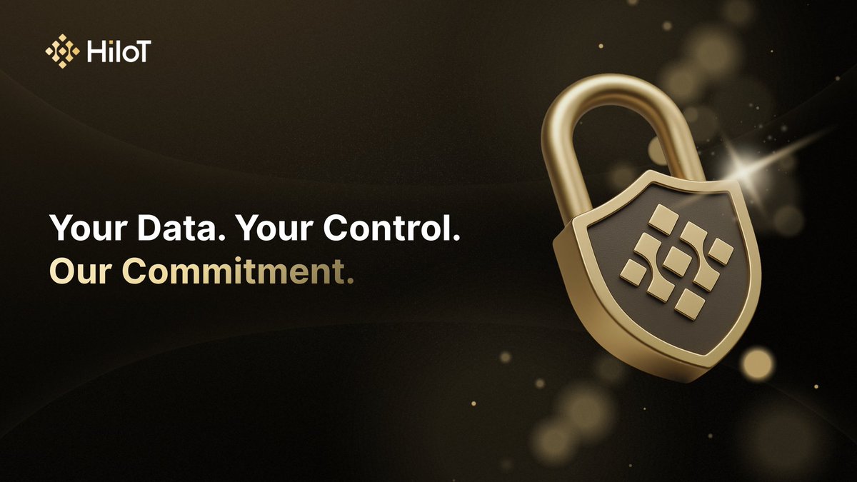 Hi_IoT's tweet photo. In the age of IoT and DePIN, data is critical. Protecting it is our priority.

HiIoT is committed to GDPR compliance and other international data protection laws to safeguard user privacy. We use advanced encryption technologies to ensure you always retain control over your personal data.

Read our privacy commitment: https://t.co/elCfOC5oRB
#DataPrivacy #GDPR #DePIN #HiIoT