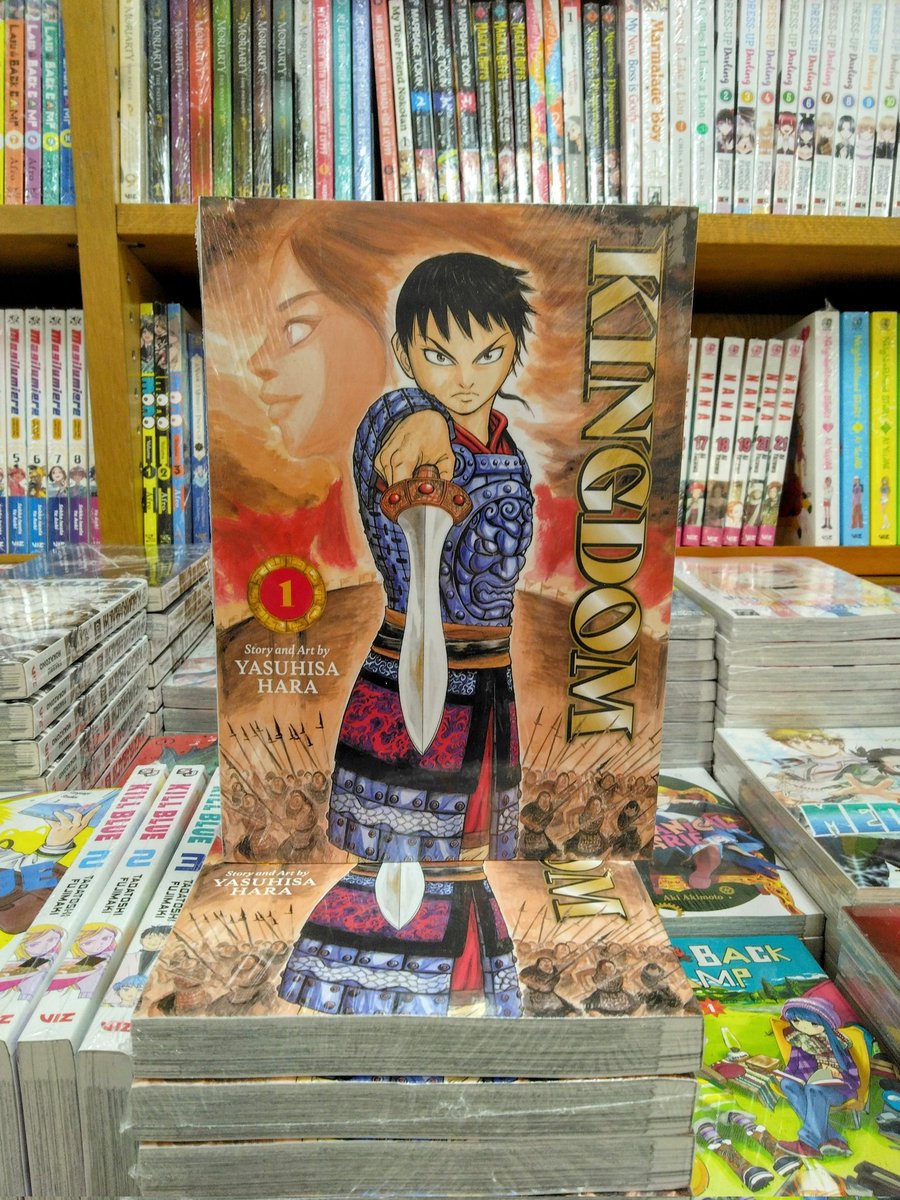 7階洋書 MANGA】 原泰久さん @HaraYassa『キングダム』待望の英訳